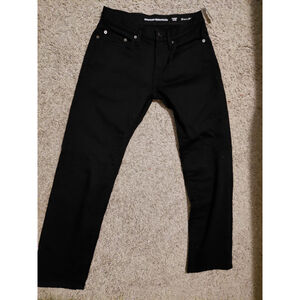 Men's Amazon Essential Straight Black Jeans 28x28 NWT
